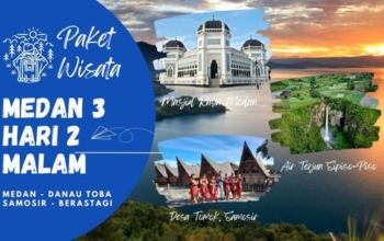 paket wisata medan 3 hari 2 malam terbaru