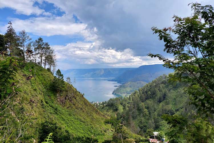 air terjun sipiso piso foto