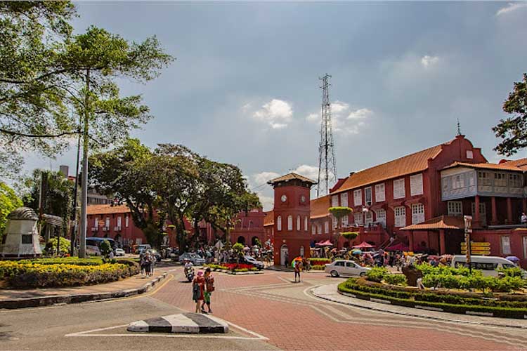 tempat wisata di melaka Red Square Melaka