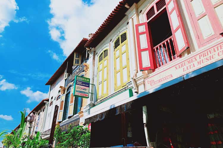 spot foto di singapura Tan Teng Niah House