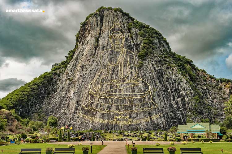 Laser Buddha Hill, Wisata Tebing Buddha Di Pattaya Thailand