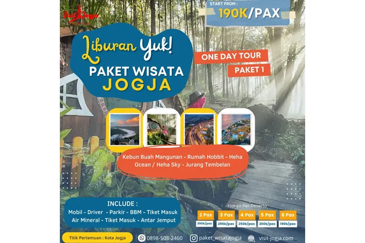 Paket Wisata Jogja Terbaik
