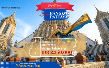 paket tour bangkok 4 hari 3 malam 2026